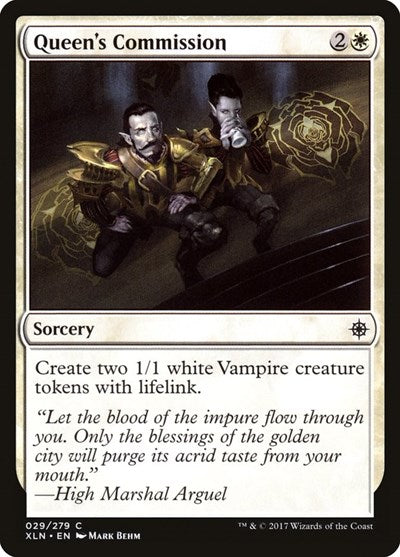 Queens Commission (XLN) #29 Common (Lightly Played) Ixalan Magic: The Gathering: 2017