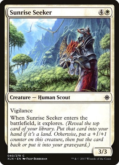 Sunrise Seeker (XLN) #40 Common (Lightly Played) Ixalan Magic: The Gathering: 2017