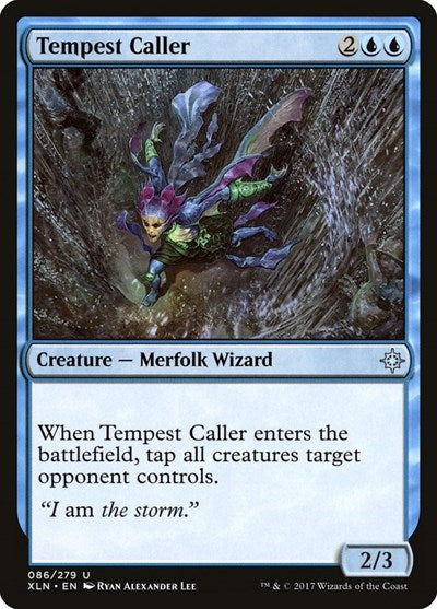 Tempest Caller (XLN) #86 Uncommon (Lightly Played) Ixalan Magic: The Gathering: 2017
