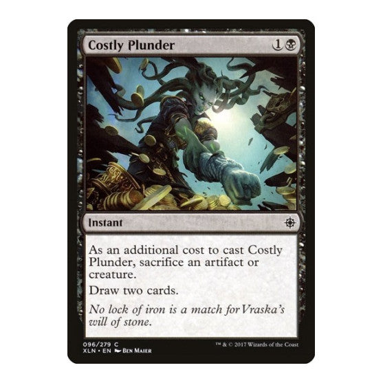 Costly Plunder (XLN) #96 Common (Lightly Played) Ixalan Magic: The Gathering: 2017