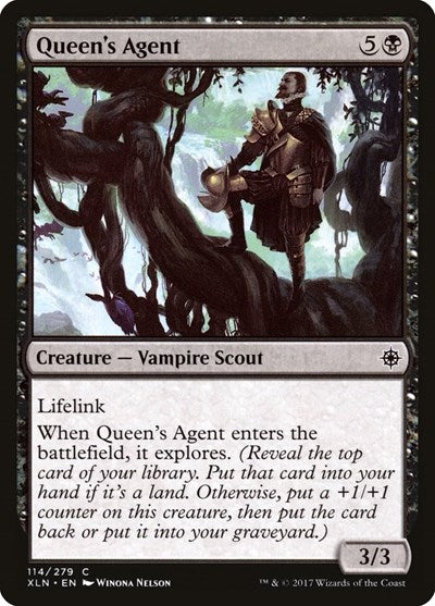 Queens Agent (XLN) #114 Common (Lightly Played) Ixalan Magic: The Gathering: 2017