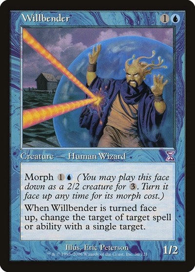 Willbender (TSB) #36 Special (Moderately Played) Timeshifted Magic: The Gathering: 2006