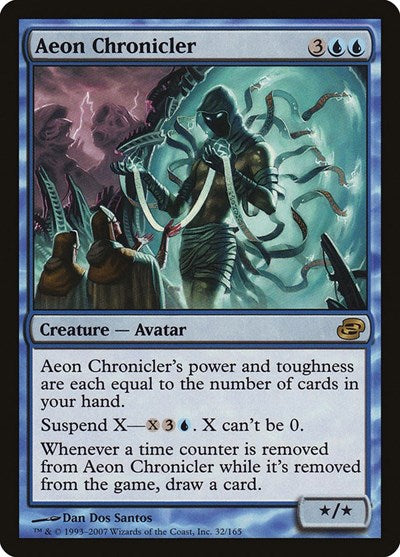 Aeon Chronicler (PLC) #32 Rare (Lightly Played) Planar Chaos Magic: The Gathering: 2007