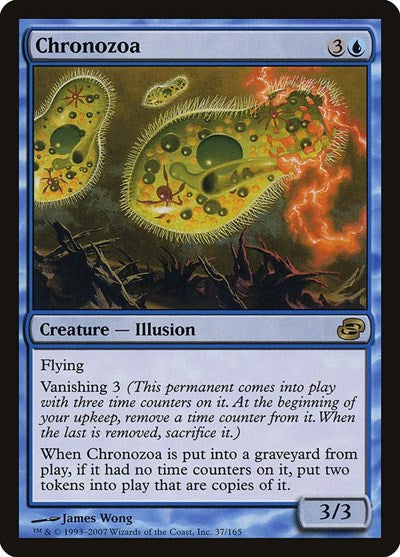 Chronozoa (PLC) #37 Rare (Lightly Played) Planar Chaos Magic: The Gathering: 2007