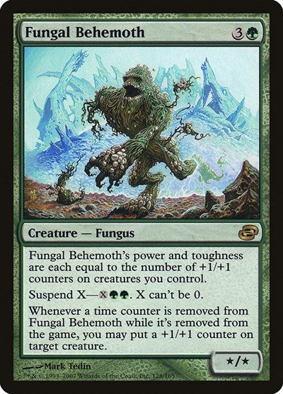 Fungal Behemoth (PLC) #128 Rare (Lightly Played) Planar Chaos Magic: The Gathering: 2007