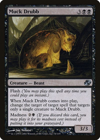 Muck Drubb (PLC) #76 Uncommon (Lightly Played) Planar Chaos Magic: The Gathering: 2007