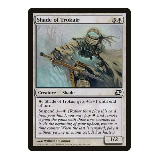 Shade of Trokair (PLC) #18 Common (Heavily Played) Planar Chaos Magic: The Gathering: 2007