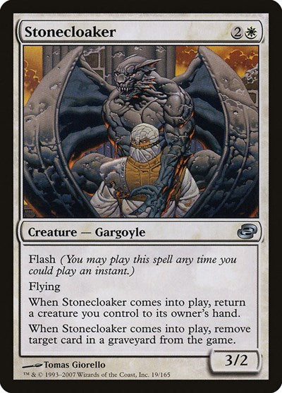 Stonecloaker (PLC) #19 Uncommon (Lightly Played) Planar Chaos Magic: The Gathering: 2007