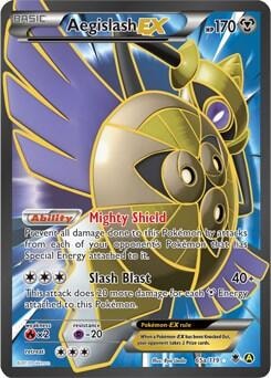 Aegislash EX 65a 119 (PR) #065a/119 Promo (Holofoil Moderately Played) Alternate Art Promos Pokemon: 2026