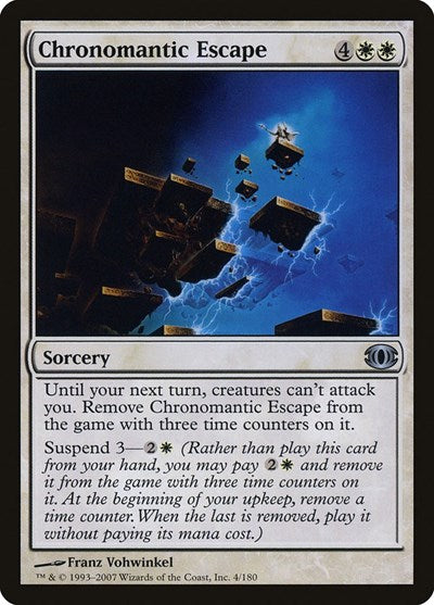 2007 Magic: Future Sight (FUT) - Chronomantic Escape (#4, Uncommon) (Lightly Played)
