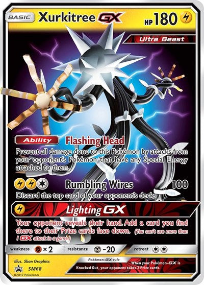 Xurkitree GX - SM68 (SMP) #SM68 Promo (Holofoil Near Mint) SM Promos Pokemon: 2016