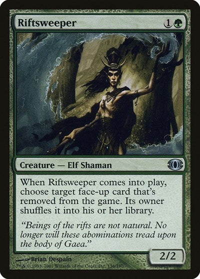 Riftsweeper (FUT) #136 Uncommon (Lightly Played) Future Sight Magic: The Gathering: 2007