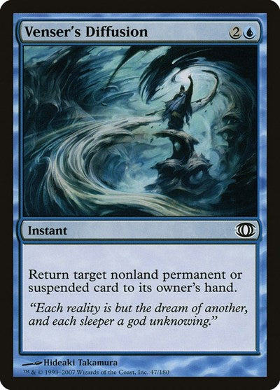 Vensers Diffusion (FUT) #47 Common (Lightly Played) Future Sight Magic: The Gathering: 2007