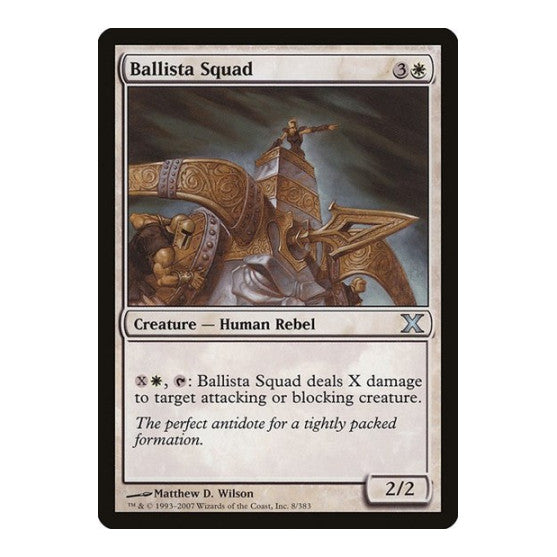 Ballista Squad (10E) #8 Uncommon (Lightly Played) 10th Edition Magic: The Gathering: 2007