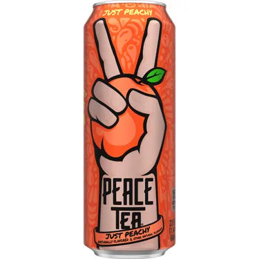 Peace Tea Just Peachy, 23 oz can
