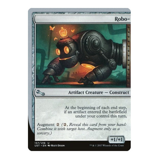 Robo- (UST) #157 Uncommon (Lightly Played) Unstable Magic: The Gathering: 2017