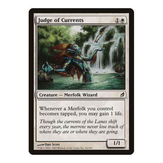 Judge of Currents (LRW) #22 Common Lorwyn Magic: The Gathering: 2007