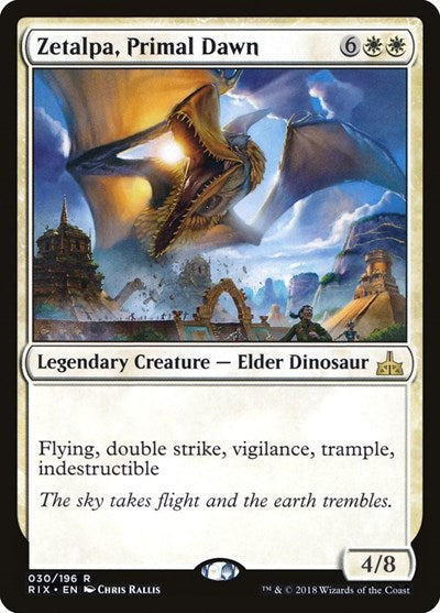 Zetalpa Primal Dawn (RIX) #30 Rare (Lightly Played) Rivals of Ixalan Magic: The Gathering: 2018