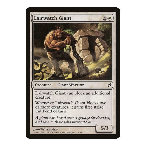 Lairwatch Giant (LRW) #29 Common Lorwyn Magic: The Gathering: 2007