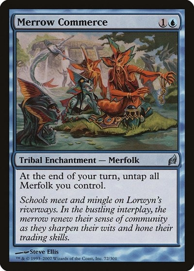 Merrow Commerce (LRW) #72 Uncommon Lorwyn Magic: The Gathering: 2007