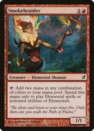 Smokebraider (LRW) #189 Common (Near Mint) Lorwyn Magic: The Gathering: 2007