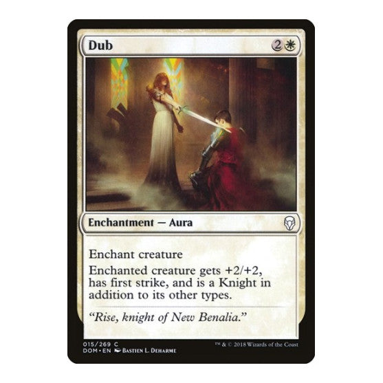 Dub (DOM) #15 Common (Lightly Played) Dominaria Magic: The Gathering: 2018