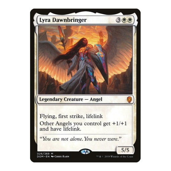 Lyra Dawnbringer (DOM) #26 Mythic Rare Dominaria Magic: The Gathering: 2018