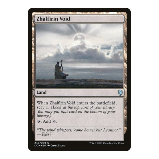 Zhalfirin Void (DOM) #249 Uncommon Dominaria Magic: The Gathering: 2018