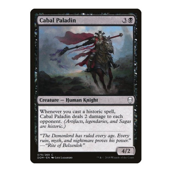 Cabal Paladin (DOM) #79 Common (Lightly Played) Dominaria Magic: The Gathering: 2018