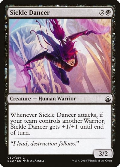 Sickle Dancer (BBD) #50 Common (Moderately Played) Battlebond Magic: The Gathering: 2018