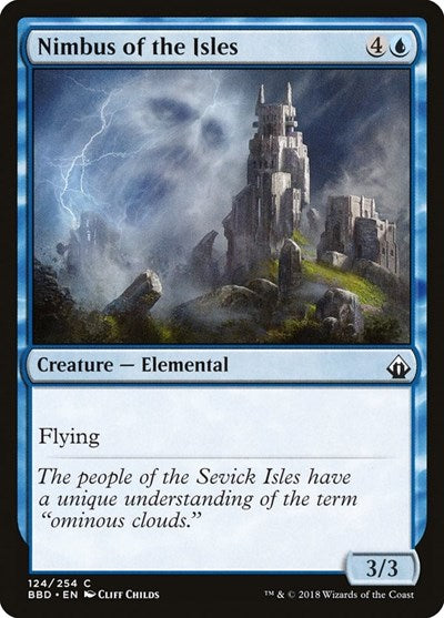 Nimbus of the Isles (BBD) #124 Common (Moderately Played) Battlebond Magic: The Gathering: 2018