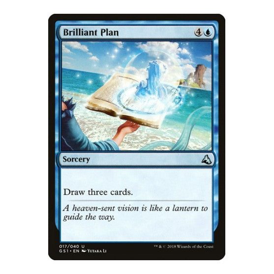 Brilliant Plan (GS1) #17 Uncommon Global Series Jiang Yanggu & Mu Yanling Magic: The Gathering: 2018