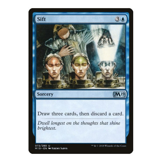 Sift (M19) #72 Uncommon (Lightly Played) Core Set 2019 Magic: The Gathering: 2018
