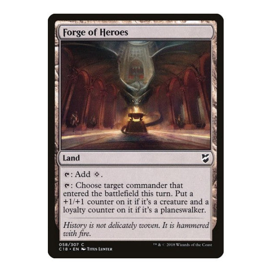Forge of Heroes (C18) #58 Common (Lightly Played) Commander 2018 Magic: The Gathering: 2018