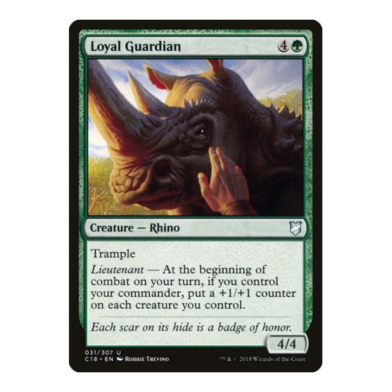 Loyal Guardian (C18) #31 Uncommon (Lightly Played) Commander 2018 Magic: The Gathering: 2018