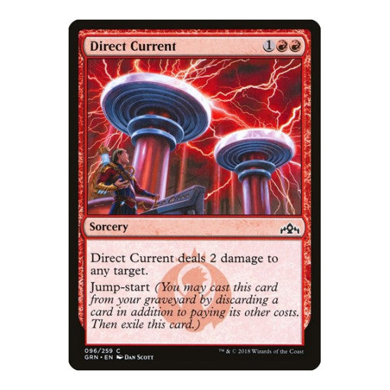 Direct Current (GRN) #96 Common Guilds of Ravnica Magic: The Gathering: 2018