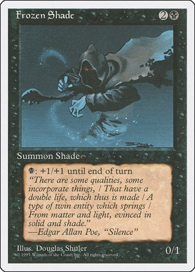 Frozen Shade (4ED) #138 Common (Lightly Played) Fourth Edition Magic: The Gathering: 1995