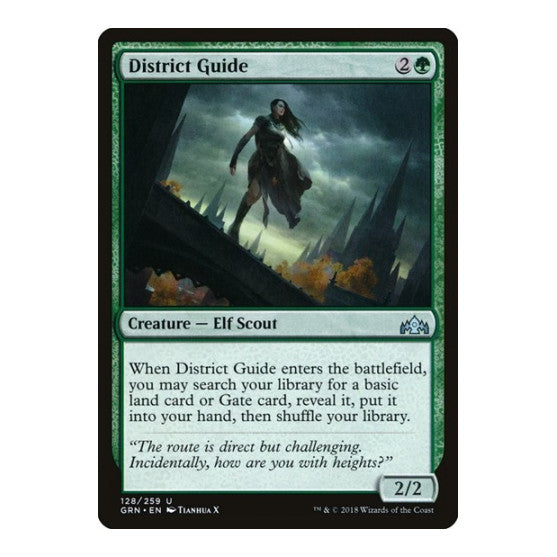 District Guide (GRN) #128 Uncommon (Near Mint) Guilds of Ravnica Magic: The Gathering: 2018