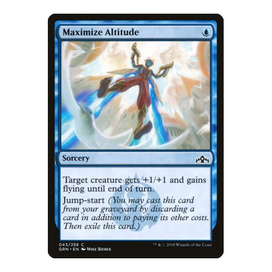 Maximize Altitude (GRN) #43 Common (Lightly Played) Guilds of Ravnica Magic: The Gathering: 2018