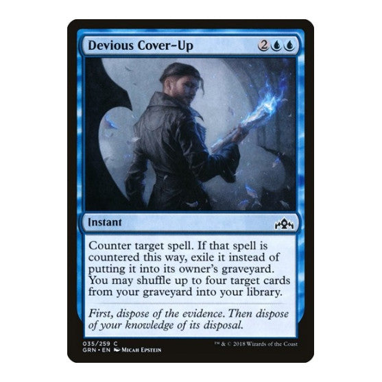 Devious Cover-Up (GRN) #35 Common Guilds of Ravnica Magic: The Gathering: 2018