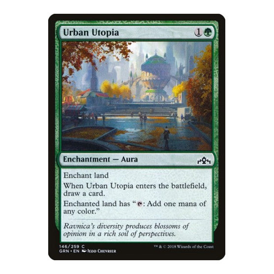 Urban Utopia (GRN) #146 Common (Lightly Played) Guilds of Ravnica Magic: The Gathering: 2018