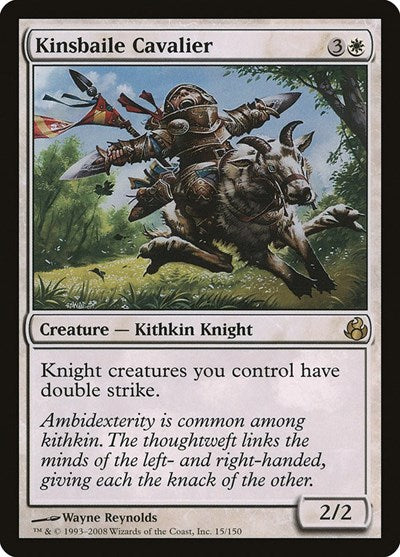 Kinsbaile Cavalier (MOR) #15 Rare (Near Mint) Morningtide Magic: The Gathering: 2008