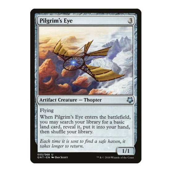 Pilgrims Eye (GNT) #55 Uncommon (Lightly Played) Magic Game Night Magic: The Gathering: 2018