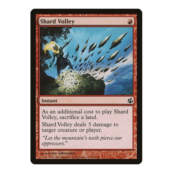 Shard Volley (MOR) #103 Common Morningtide Magic: The Gathering: 2008