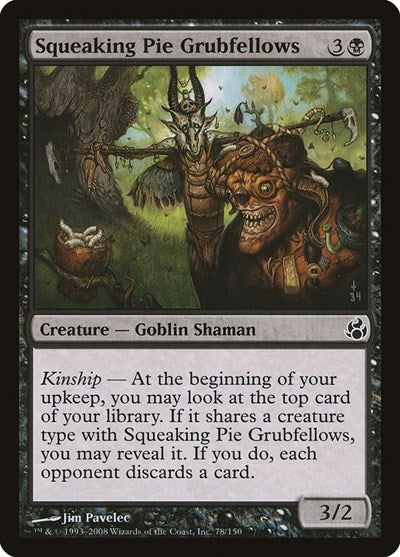 Squeaking Pie Grubfellows (MOR) #78 Common (Near Mint) Morningtide Magic: The Gathering: 2008