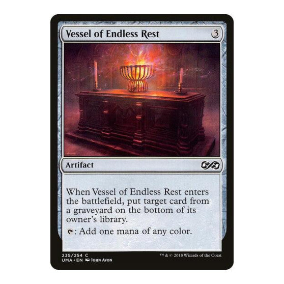 Vessel of Endless Rest (UMA) #235 Common (Lightly Played) Ultimate Masters Magic: The Gathering: 2018