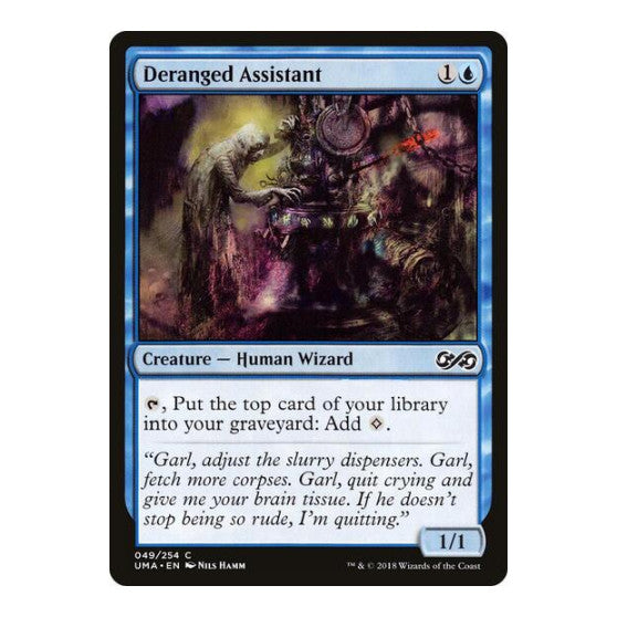 Deranged Assistant (UMA) #49 Common (Lightly Played) Ultimate Masters Magic: The Gathering: 2018