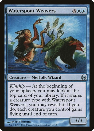 Waterspout Weavers (MOR) #56 Uncommon (Lightly Played) Morningtide Magic: The Gathering: 2008