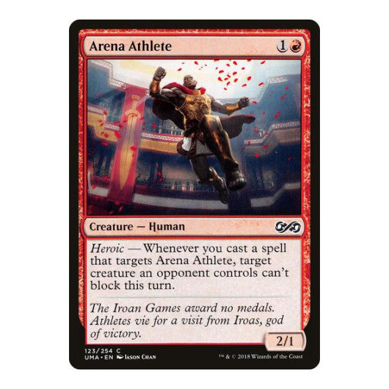 Arena Athlete (UMA) #123 Common (Lightly Played) Ultimate Masters Magic: The Gathering: 2018