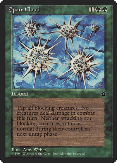 Spore Cloud Weber (FEM) #72c Common (Moderately Played) Fallen Empires Magic: The Gathering: 1994